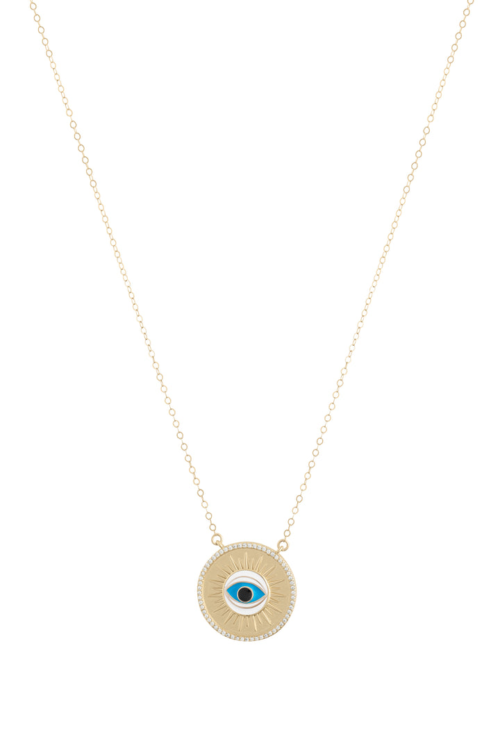 Saint Evil Eye Necklace